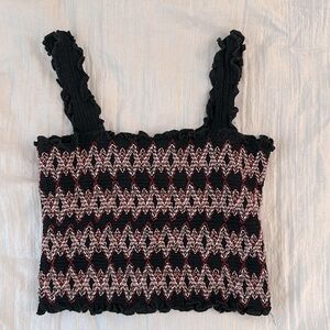 Forever 21 Pattern Crop Top